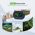 PAIZOO LED Aquarium Thermometer Digital Highly Accurate Replaceable Battery