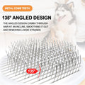 HOP Orange Self Cleaning Slicker Brush for Dogs&Cats for Shedding 17mm