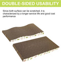 TIMHAKA Cat Scratching Board, Corrugate Cat Scratcher for Indoor Cats with Catnip, Cat Scratch Pad with Premium Scratch 