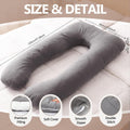 Mifoci Dog Sleeping Pillow for Large & Medium Dogs Calming Body Pillow