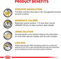 ROYAL CANIN Veterinary Diet Canine Urinary SO Moderate Calorie Adult Dry Dog Food, 7.7 lb Bag