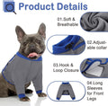 KOESON Dog Surgery Recovery Suit for Front Legs with 100% Cotton Fabric