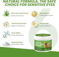 Pet Eye Wipes for Dogs & Cats, Discharge Crust & Debris Cleaner