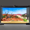 48x20 in Reptile Habitat Backdrop Blue Sky Oasis Desert Terrarium Backdrop