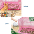 50 Pcs Disposable Rabbit Cage Liner Quick Cleanup Litter Box Liners Bags