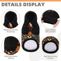 KOOLTAIL Halloween Dog Hoodie Sweatshirt, Pumpkin Pet Costume Outfit, L
