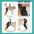 Single Dog Rear Leg Sleeve to Stop Licking, Breathable Dog Recovery Suit for Post Surgery, Comfortable Back Leg Sleeve f