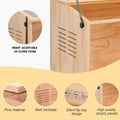 Wooden Hamster Cage,32" Lx16 Wx16 H,2 Washable Liner, Animal Cabinet for Dwarf Syrian Hamsters Degus, Hamster Habitat wi
