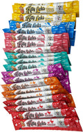 Rena's Recipe Kitty Licks Lickable Cat Treats Variety Pack 28 Tubes Creamy Cat Treat Purée 7 Flavors Tuna Chicken Grain Free Cat Squeeze Treats