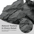 Unocho Aquarium Rock 5lb Natural Slate Stones for Fish Tank,2-4 inches