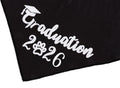 Dog Graduation Cap with Yellow Tassel and Black Pet Graduation 2026 Bandana
