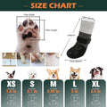 EXPAWLORER Anti Slip Dog Socks to Prevent Licking Paws,Anti Off Dog Booties for Hardwood Floors with Inner Grips,Dog Boo