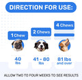 PAWFECTCHEW Coprophagia Deterrent for Dogs & Breath Aid Support - No Poo Chews for Dogs w/Probiotics, Digestive Enzymes Stop Dog Poop Eating - Stool Eating Deterrent - Made in USA