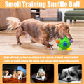 Dog Snuffle Ball-Interactive Puzzle Dog Toys Encourage Natural Foraging Skills Slow Feeder for Training and Stress Relie