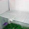 8 Pack Transparent Acrylic Tank Lid with Clips, Aquarium Lid Hood, Fish Tank Top Cover, Breeder Tank Lid, Acrylic Grid P