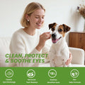 Pet Eye Wipes for Dogs & Cats, Discharge Crust & Debris Cleaner