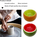 Hamiledyi 2PCS Hamster Bowl Ceramic Food Water Feeding Dish for Dwarf Syrian Hamsters Gerbils Rats Mice Sugar Glider