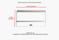 H2Pro 24" Glass Canopy for 15/20/ 55-Gallon Aquarium Fish Tank (23.07 x 11.69 x 0.16in)