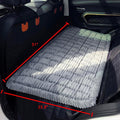 QPK Dog Bed for Car Back Seat Non-Slip, Backseat Dog Bed Mat for Backseat Extenders, Pet Car Blanket Seat Cover for SUVs Trucks Sedans, Soft Machine Washable Travel Dog Bed (51" x 23.5")