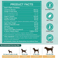 NATURE TARGET Dog Allergy Relief Freeze Dried Chews, with Probiotics, Colostrum for Immune Health, Anti Itch & Seasonal Allergies & Scratching, Omega 3 for Skin & Coat Health, Pawlicking, Hot Spots
