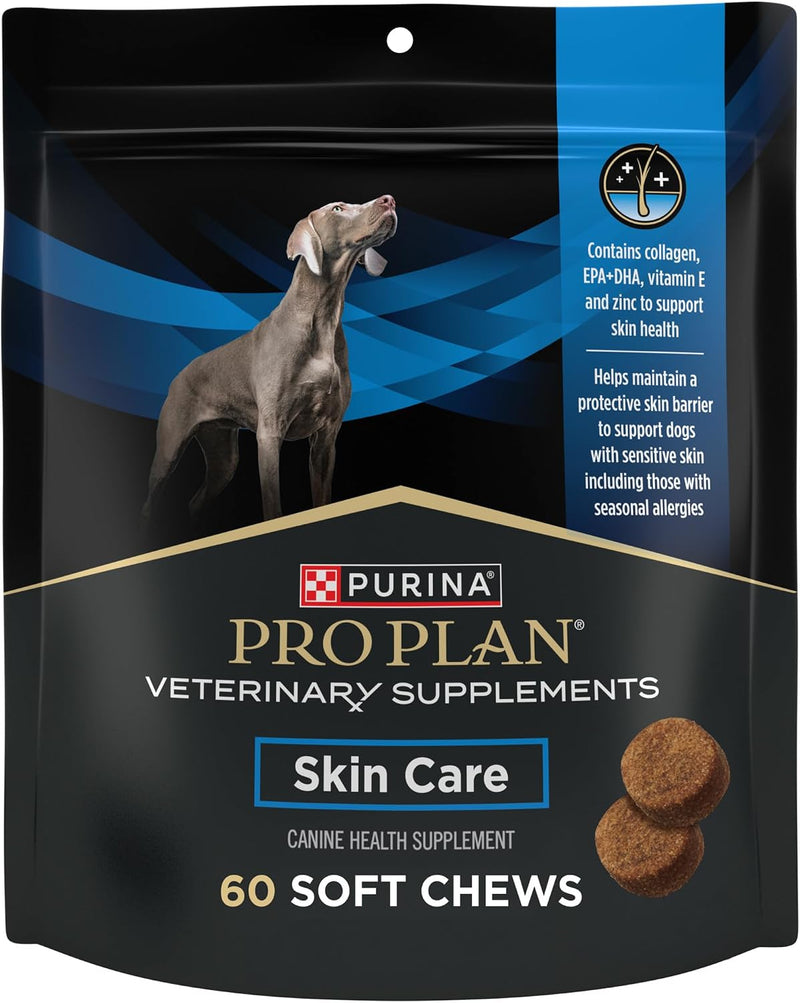 Purina Pro Plan Vet Skin Care Supplement for Dogs, 60 ct