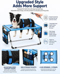 Dog Grooming Hammock Stand, Foldable Dog Bath Holder Sling Shower Chair