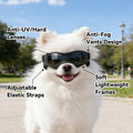 LESYPET Dog Goggles for Extra Small Breed UV Protection Windproof Chihuahua Goggles Doggy Sunglasses with Adjustable Str