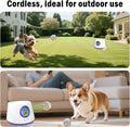 Dog Ball Launcher - Ball Throwing Machine for Dogs, 3 Adjustable Distance Settings Automatic Dog Ball Thrower, Indoor Ou