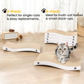Cat Scratcher, Durable Scratch Pad, Corrugated Cardboard Scratching Board for Indoor Cats, Heavy Duty, Double-Sided Usability, Recyclable, with Catnip, Medium, 1 Pack