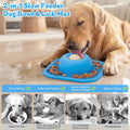 Slow Feeder Dog Bowls & Lick Mat for Liquid and Thick Treat, Anti-Slip Dog Lick Bowl with Interactive Rolling Ball, 5/6 