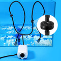 AQUANEAT 50 Feet Aquarium Airline Tubing, Standard 3/16" Tubing for Fish Tank Air Pump (Black)