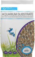 Aqua Natural Aquarium Substrate, Gold Pearl Gravel, 10lb