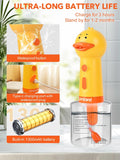 Urstand Dog Foaming Soap Dispenser, Automatic Electric Dog Shampoo Foamer Sprayer, Rechargeable Ducky Foaming Dog Shampoo Sprayer for Dog and Cat Bathing, Bathroom, Kitchen, Pet Cleaning