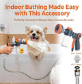 8-in-1 Dog Washing Hose Attachment with Soap Dispenser for Pets