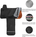Harrison Howard Western Saddle Cover Fender Protection, 6 Elastic Straps