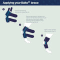 Balto Feline Hock Brace – Cat Ankle Brace – Brace with Aluminum Splints – Pre/Post Surgery Helps Support Arthritis and U