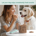 FAFAFLYER Dog-Cat POP Treat-Airtight jar-Container - 1.3 Qt/1.2 L | Ideal For Up To 1.3 Lb Of Treats | Stackable One-Touch Opening | BPA-Free
