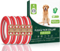 Flea Collar for Dogs, 4 Pack Flea and Tick Prevention for Dogs