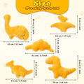 MALLMALL6 Catnip Toys for Cat - 5Pcs Dino Nuggets Cat Toy, Indoor Kitten Chew Bite Kick Dinosaur Chicken Nugget Catmint Interactive Pet Supplies, Cute Pet Gifts for Kitten Lover
