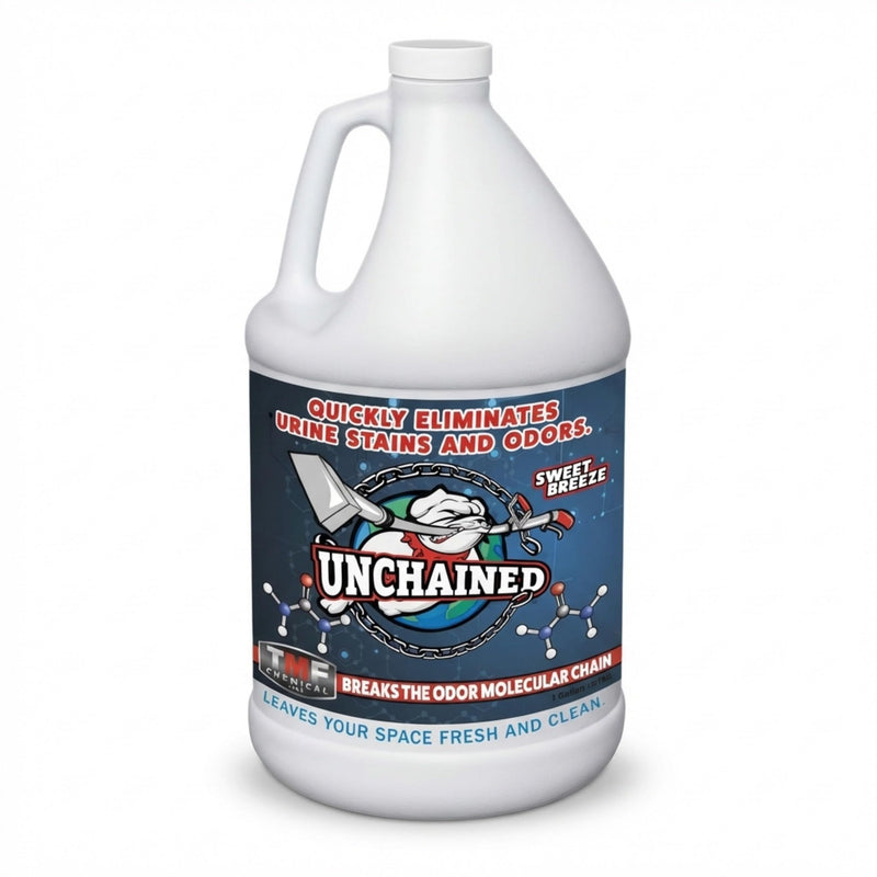 TRUCK MOUNT FORUMS Unchained Urine Stain & Odor Remover – Cleaner for Dog & Cat, Pet Odor Eliminator on Carpet & Furniture, Industrial Strength Urine & Feces Neutralizer, Sweet Breeze – 1Gallon