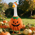 Halloween Porch Goose Outfit for 23" Goose - Pumpkin Costume Clothes