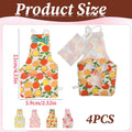 4 Pcs Parrot Diaper Reusable Pet Bird Diapers Parrot Flight Suit with Waterproof Inner Layer Adjustable Parakeet Diaper 