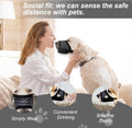 Soft and Breathable Dog Muzzle with Adjustable Straps for Small, Medium, and Large Dogs. Prevents Biting, Chewing, and Barking. Ideal for Grooming and Training. (Grey, XS Snout(3.9''-4.7''))