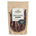 Farm Hounds - Turkey Gizzards - Premium Natural Jerky for Dogs - 100% Humanely Raised Turkey - Break-to-Size - Great for Training & Treats - No Added Fillers - Made in USA - 4oz - 1 Pack