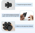12pcs Dog Paw Pads Dog Traction Grips Anti Slip Paw Protection for Hardwood Floors Hot Pavement Self Adhesive Disposable