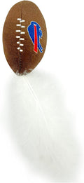 Best Plush CAT Toy - NFL Buffalo Bills Complete Set of 3 Piece Cat Toys Filled with Fresh Catnip. Includes: 1 Helmet Cat