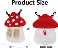 Bunny Hay Feeder, Hanging Rabbit Hay Feeder Bag for Bunnies Guinea Pigs Chinchillas Hamster