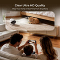 AEZ Robot Camera on Wheels 1080P Dual Lens,Indoor Movable Security Camera with 2-Way Talk,Blinky Bot with Night Vision,Distance Bot App Control for Cats/Dogs/Baby/Elderly (SD/Cloud Storage)