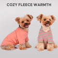 KYEESE 3Pack Dog Sweater with Sleeves Fleece Shirt for Small Dogs