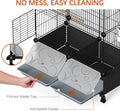 Large Bird Cage with Pullout Tray for Parakeets, Cockatiels, Lovebirds